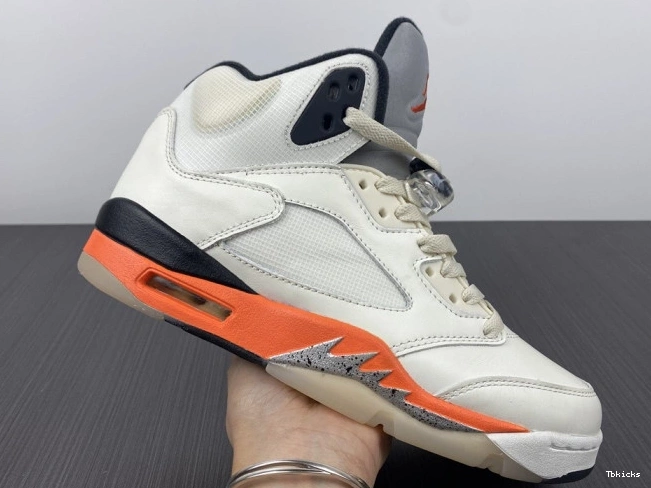 Cheap TBK Jordan DC1060-100 Total Orange 5 Retro 0703